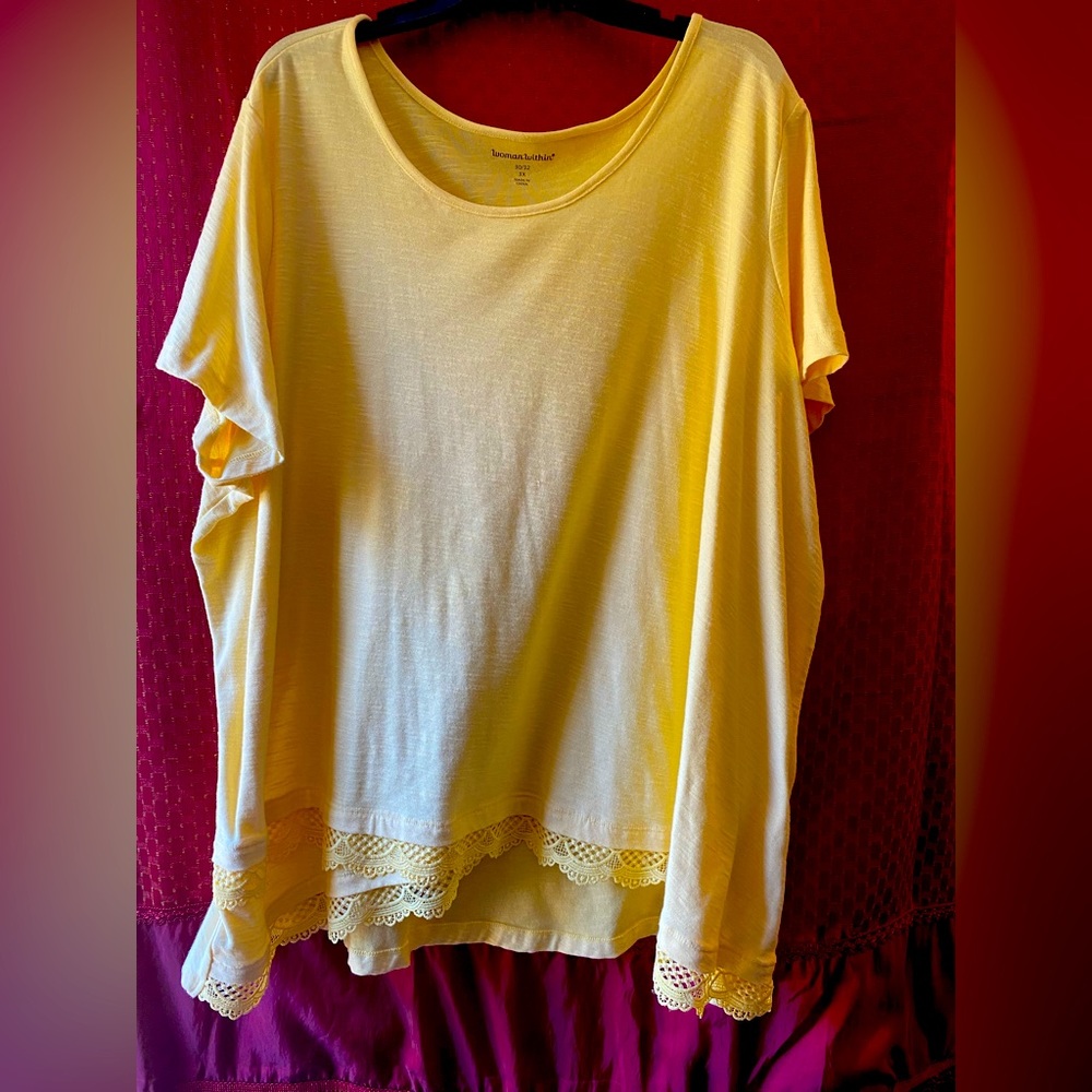 Woman Within Tunic . Size 3X.